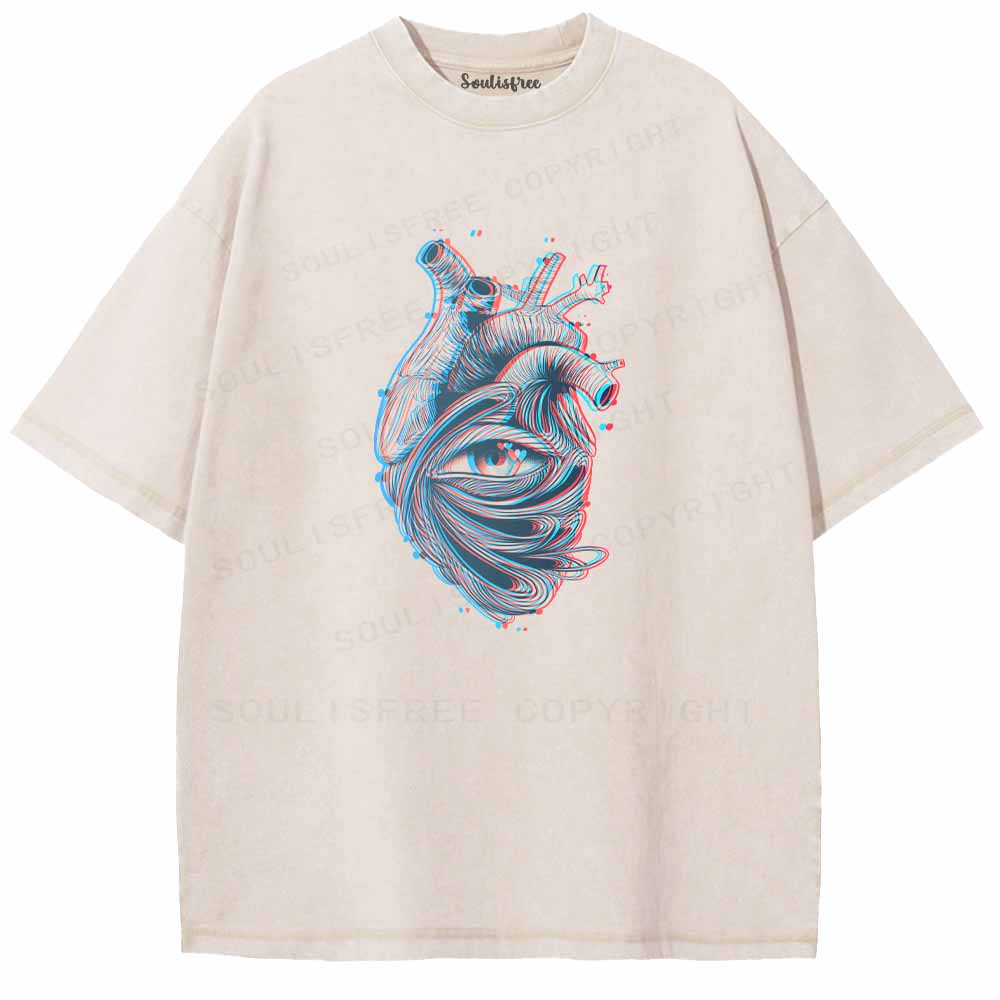 Soulisfree  Inner Sight Of The Heart Washed Tee