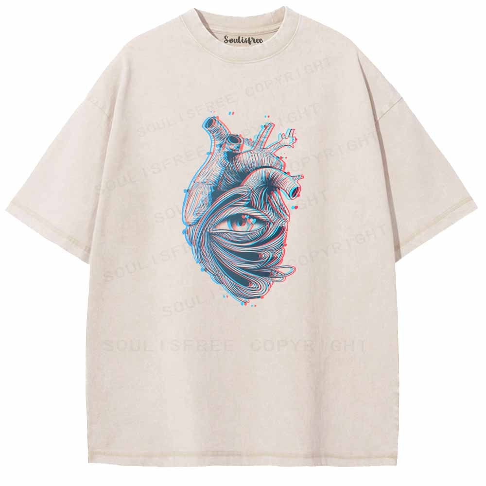 Soulisfree Inner Sight Of The Heart Washed Tee