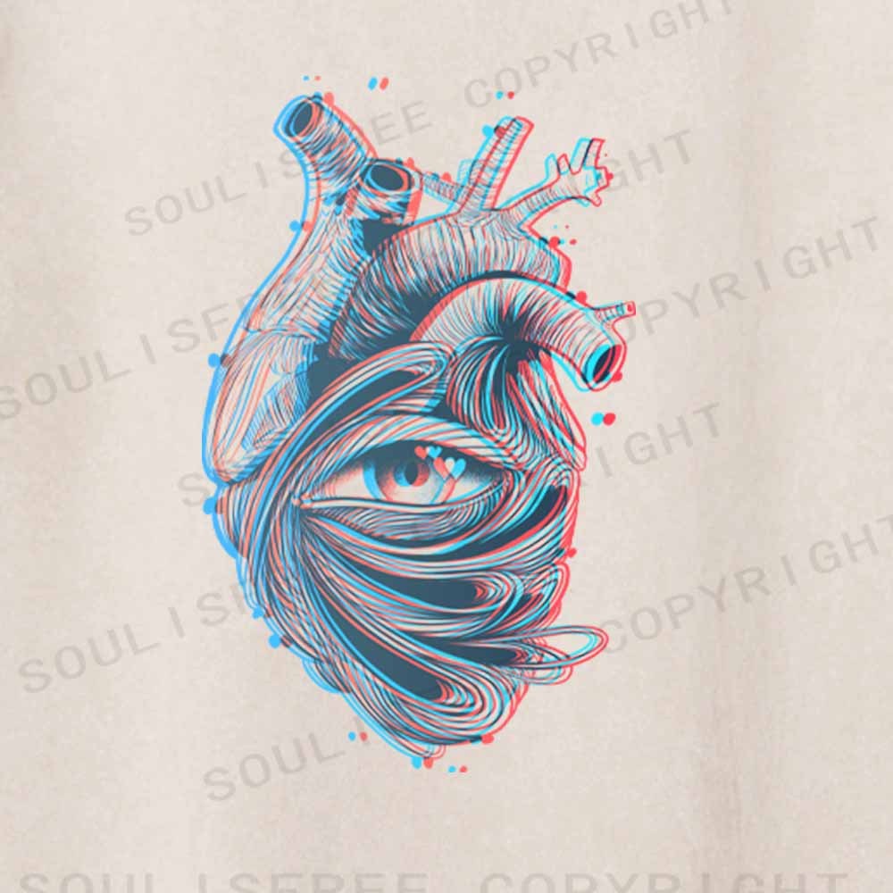 Soulisfree  Inner Sight Of The Heart Washed Tee