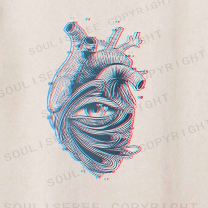 Soulisfree  Inner Sight Of The Heart Washed Tee