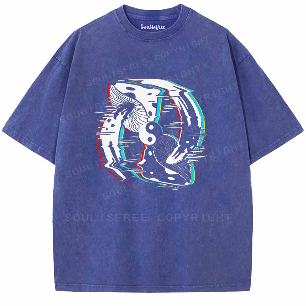 Soulisfree Two Sides, One Vibe Washed Tee