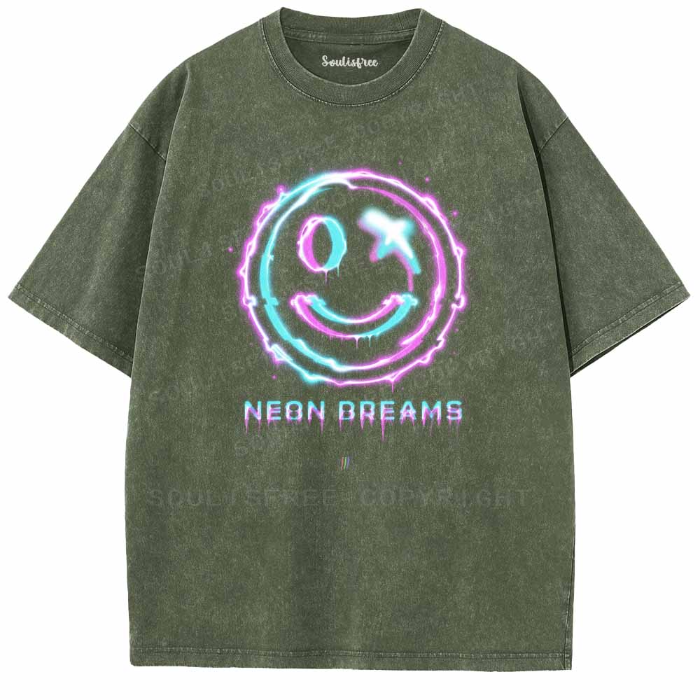 Soulisfree NEON DREAMS Washed Tee