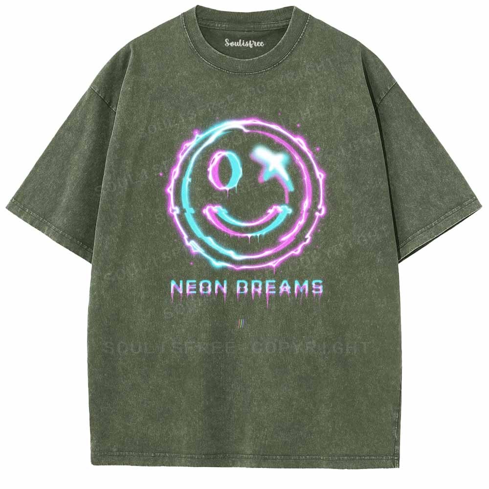 Soulisfree NEON DREAMS Washed Tee