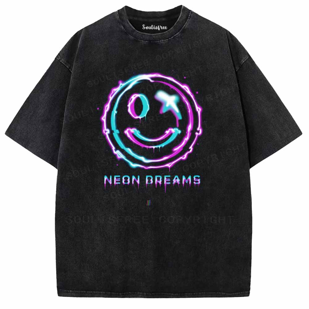 Soulisfree NEON DREAMS Washed Tee