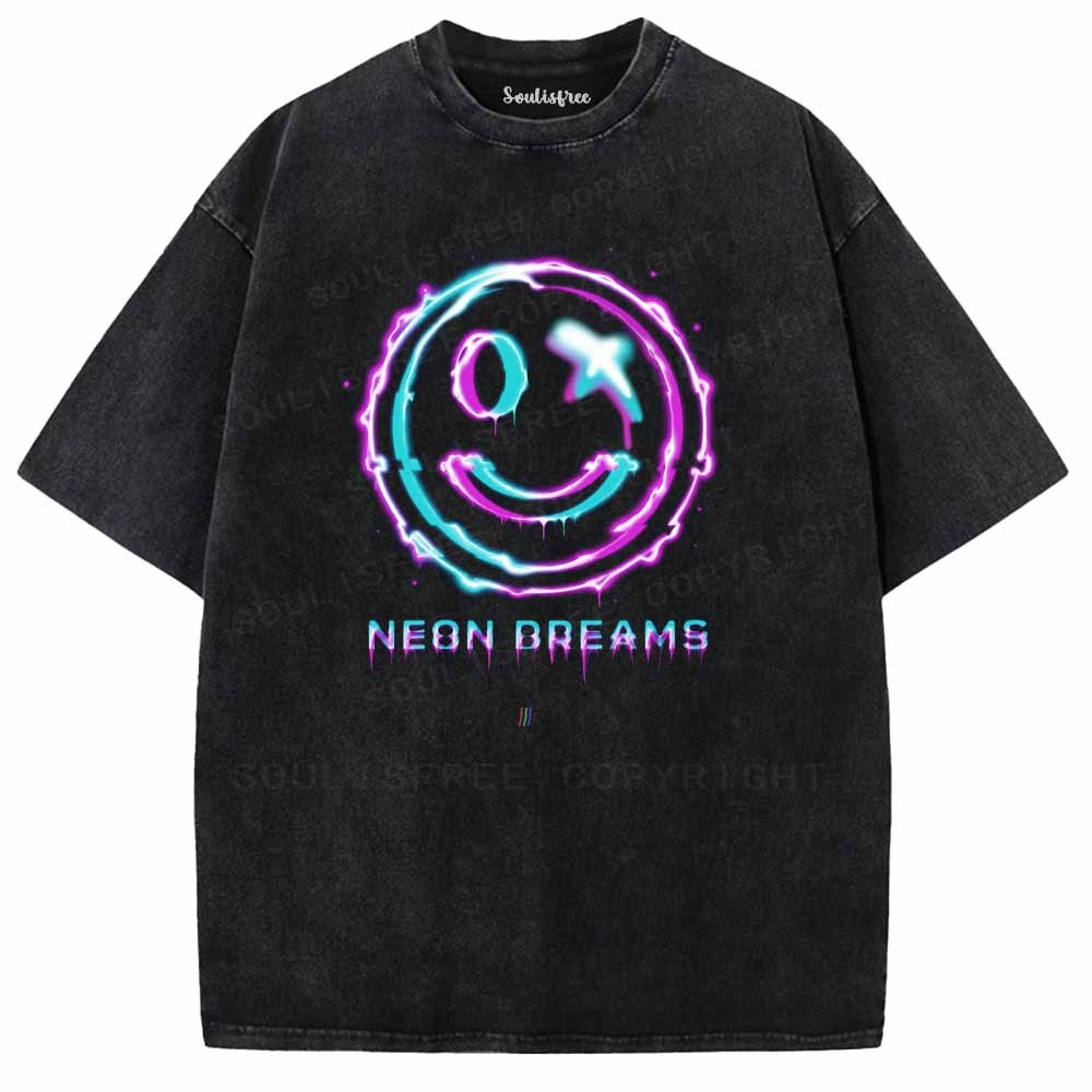 Soulisfree NEON DREAMS Washed Tee