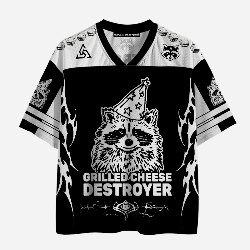Soulisfree GRILLED CHEESE DESTROYER Mesh Jersey