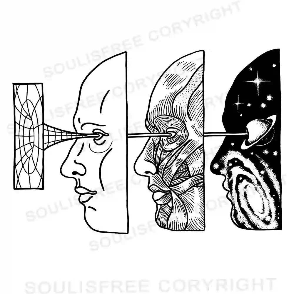 Reality Is Manipulated By Thought Off Shoulder Top