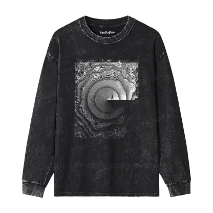 Breaking Rejection Washed Long Sleeve Shirt