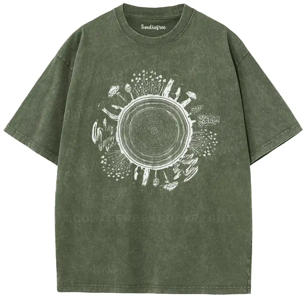Circle of Life Washed T-shirt