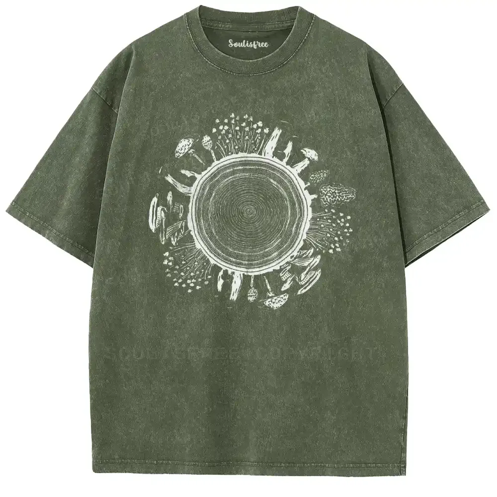 Circle of Life Washed T-shirt