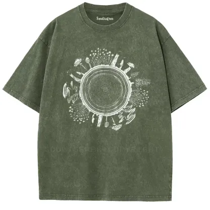 Circle of Life Washed T-shirt