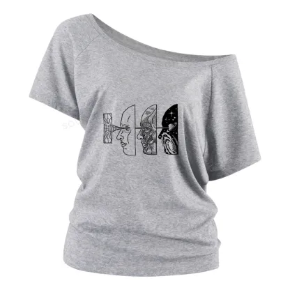 Reality Is Manipulated By Thought Off Shoulder Top