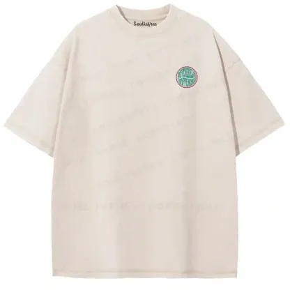 Neon Psyche Carnival Washed T-shirt