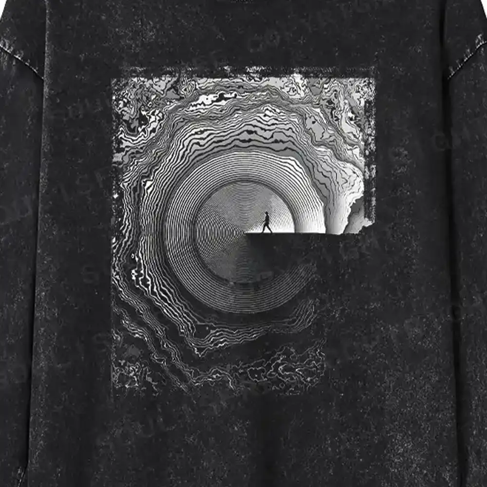 Breaking Rejection Washed Long Sleeve Shirt