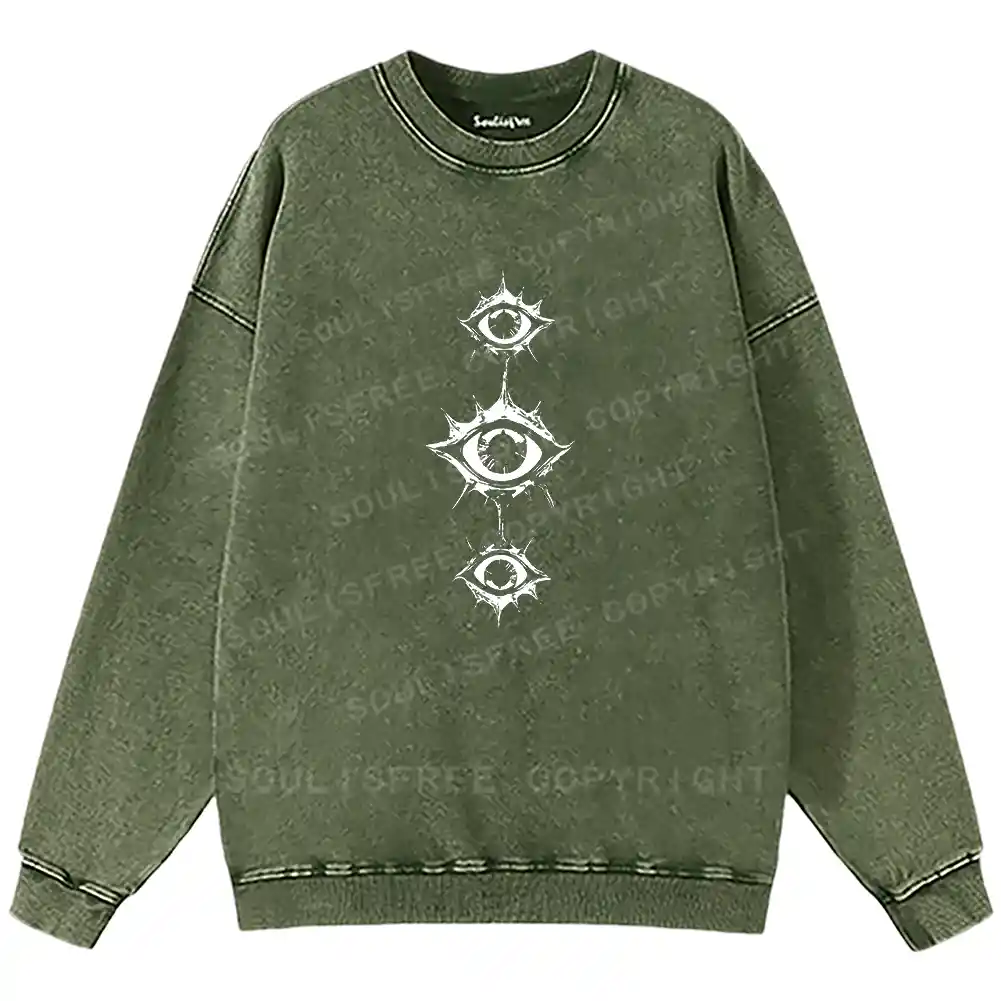 Awakening Sequence Washed Sweatshirts