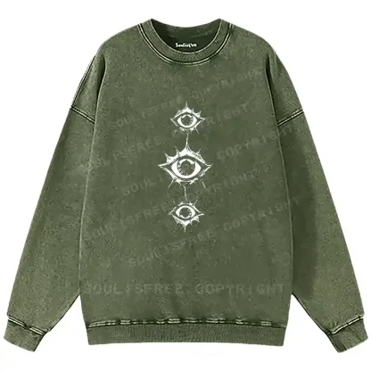 Awakening Sequence Washed Sweatshirts