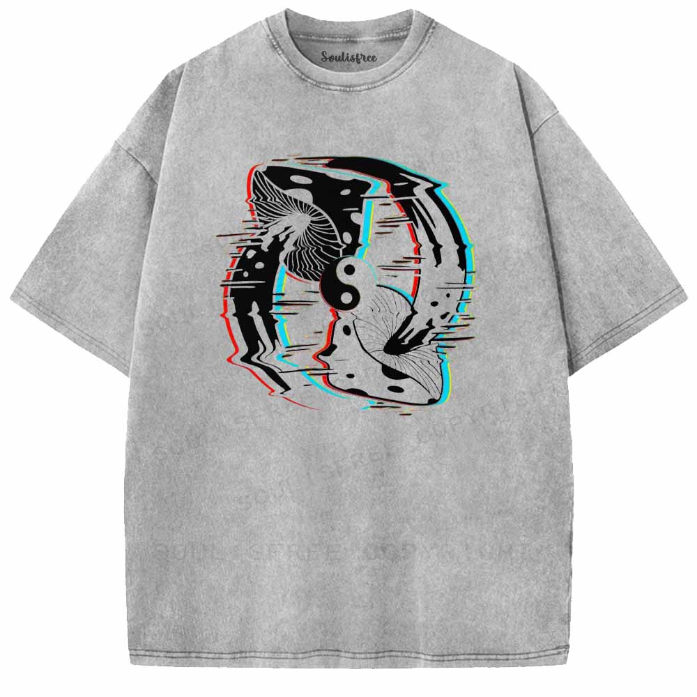Soulisfree Two Sides, One Vibe Washed Tee