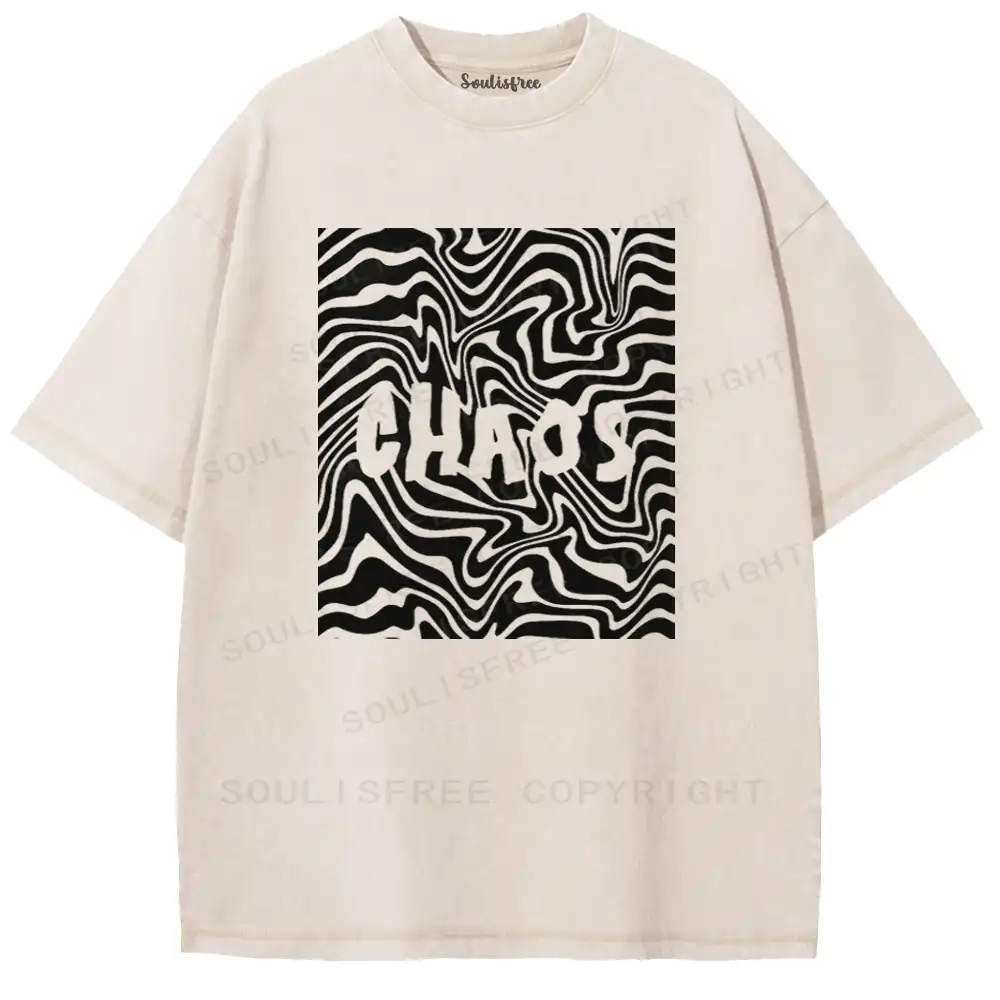Occult Chaotic Insight Washed T-shirt