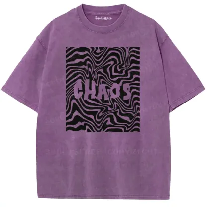 Occult Chaotic Insight Washed T-shirt