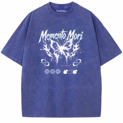 Soulisfree  Memento Mori Washed Tee