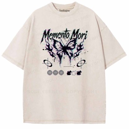 Soulisfree  Memento Mori Washed Tee