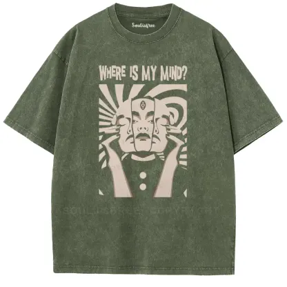 Psychic Triad Occult Washed T-shirt