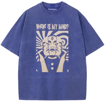 Psychic Triad Occult Washed T-shirt