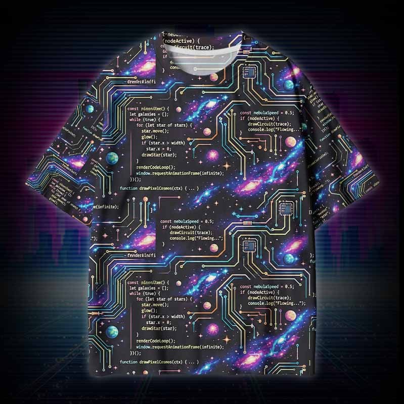 Soulisfree CODE THE UNIVERSE Cotton Tee