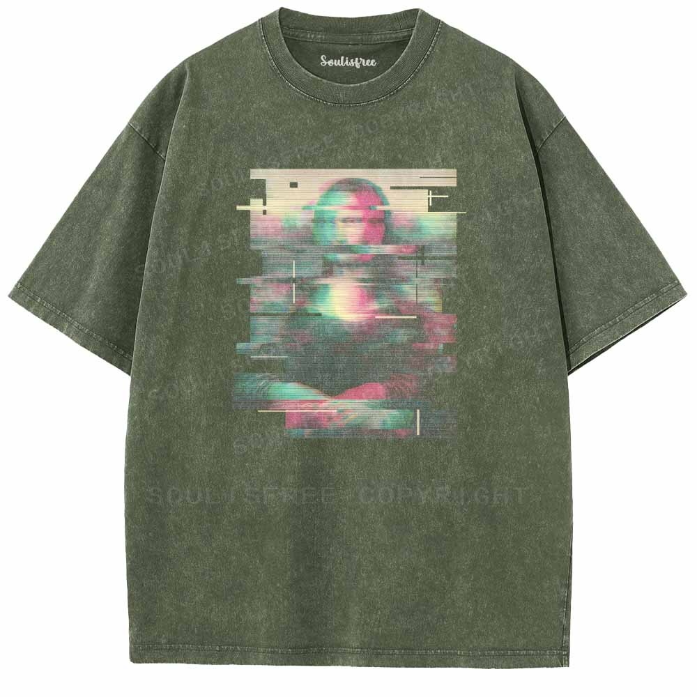 Soulisfree  Mona Lisa Washed Tee