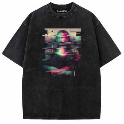 Soulisfree  Mona Lisa Washed Tee