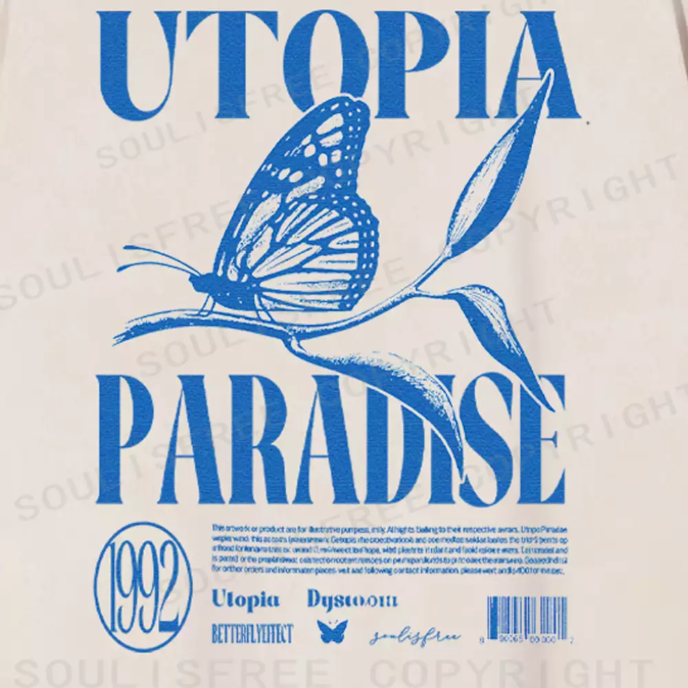 UTOPIA 1 Washed T-shirt