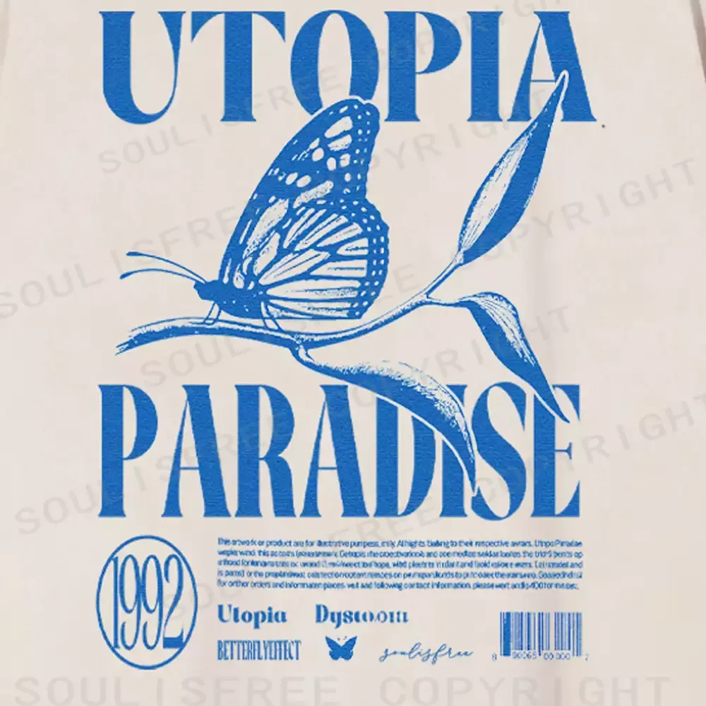 UTOPIA 1 Washed T-shirt