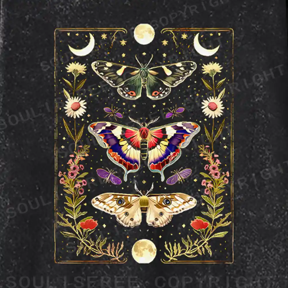 Nocturnal Wings Washed Long Sleeve Shirt