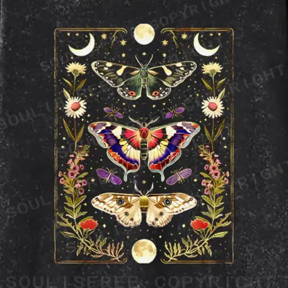 Nocturnal Wings Washed Long Sleeve Shirt