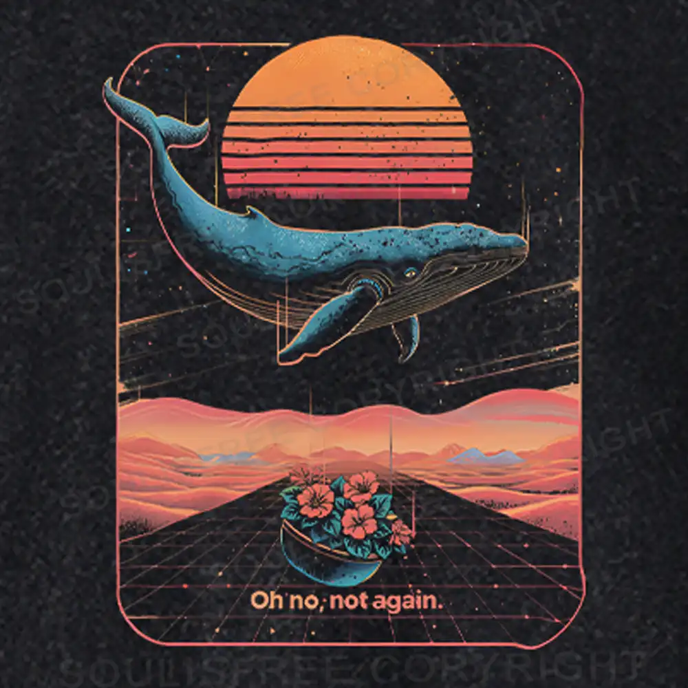 Galactic Lullaby Washed Cropped Sweatshirt