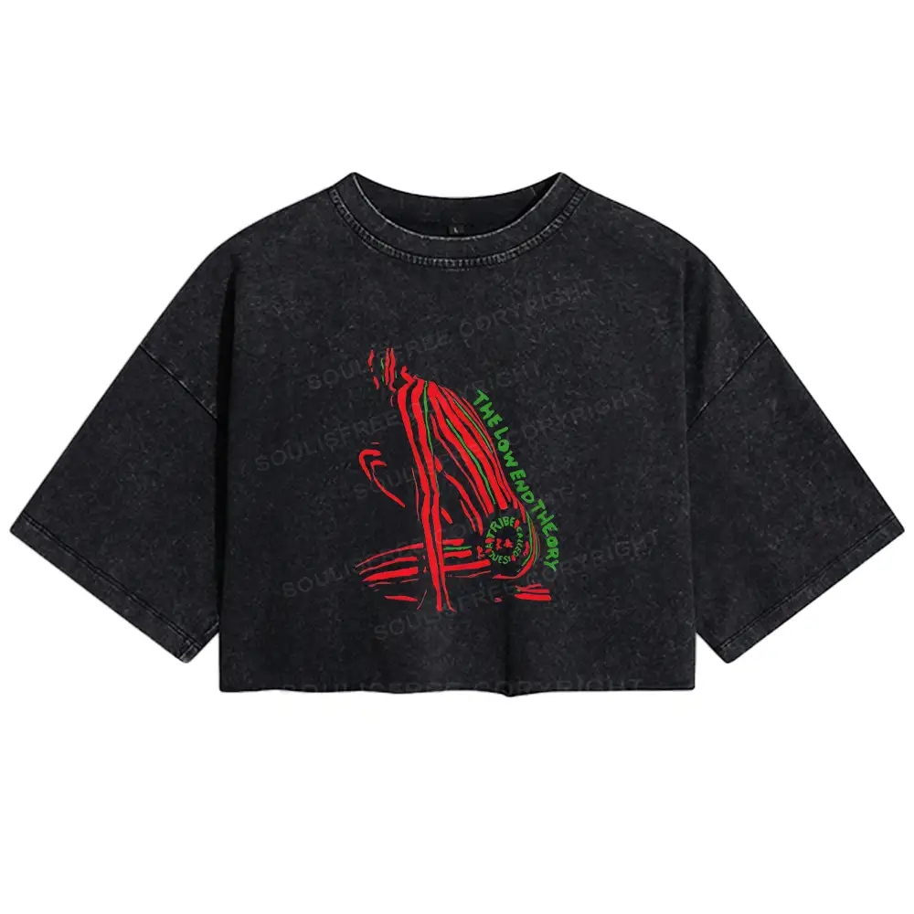 The Low End Theory Washed Crop T-shirt