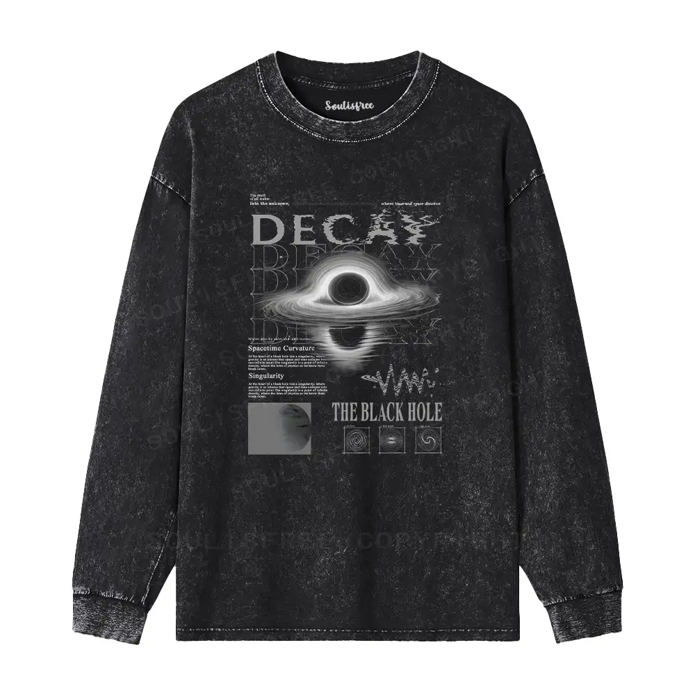 Decay - Into The Unknown Washed Long Sleeve Shirt