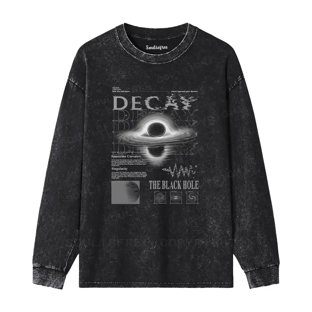 Decay - Into The Unknown Washed Long Sleeve Shirt