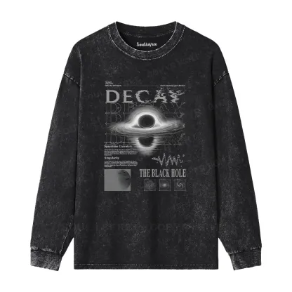 Decay - Into The Unknown Washed Long Sleeve Shirt