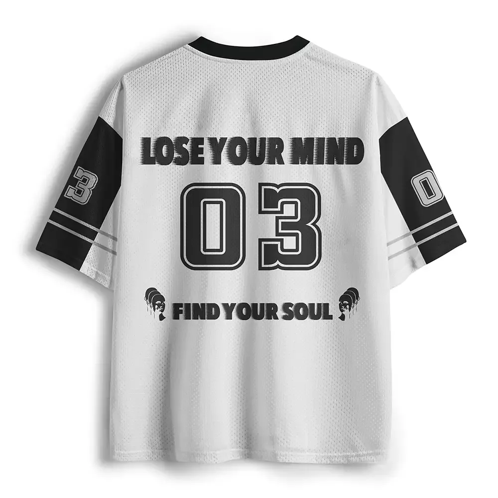 Personalized Lose Mind, Find Soul 3 Mesh Jersey