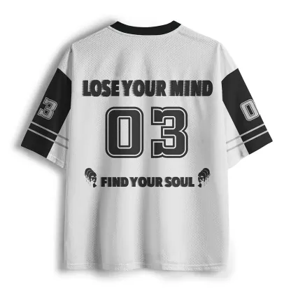 Personalized Lose Mind, Find Soul 3 Mesh Jersey