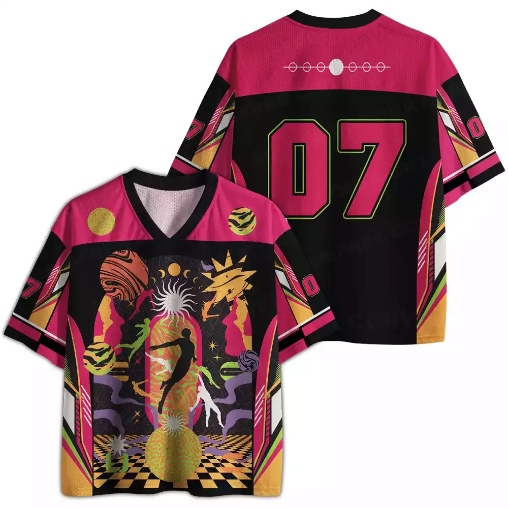Stellar Leap Psychedelic Mesh Jersey