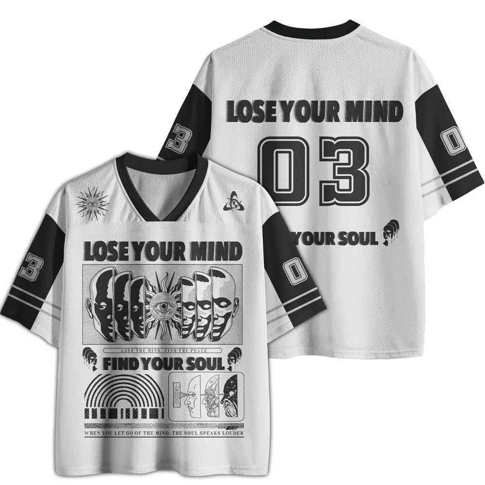 Personalized Lose Mind, Find Soul 3 Mesh Jersey