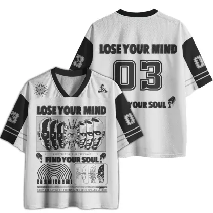 Personalized Lose Mind, Find Soul 3 Mesh Jersey