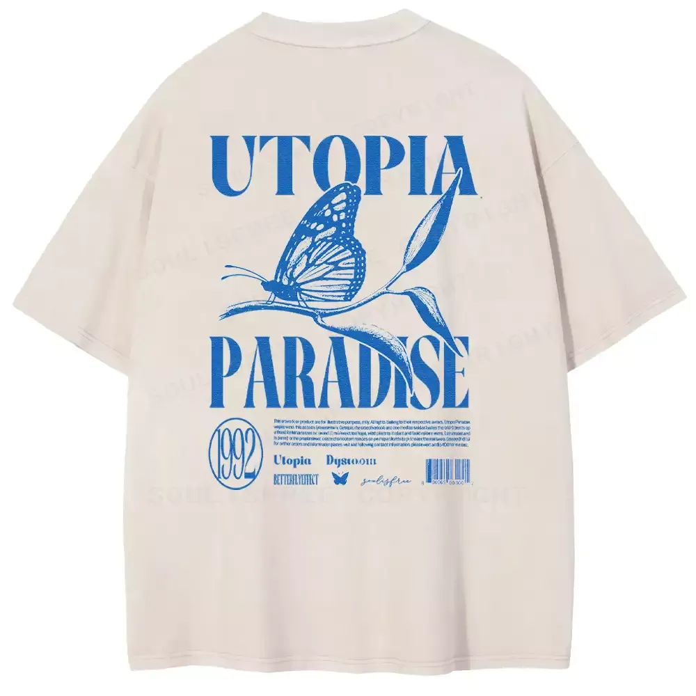 UTOPIA 1 Washed T-shirt
