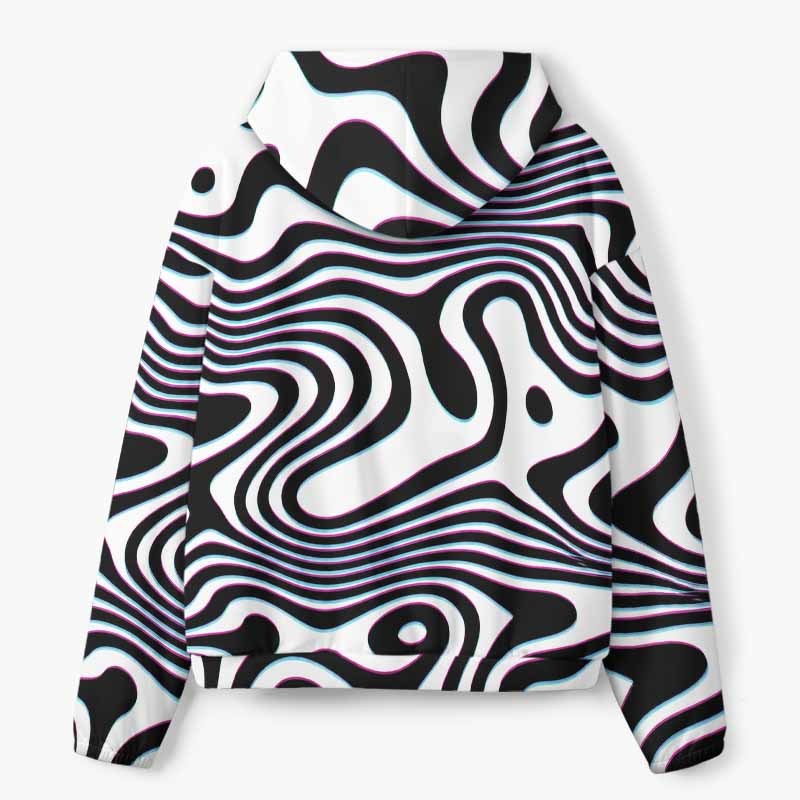Soulisfree Go Against The Flow All-Over Print Hoodie