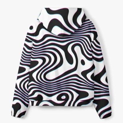 Soulisfree Go Against The Flow All-Over Print Hoodie