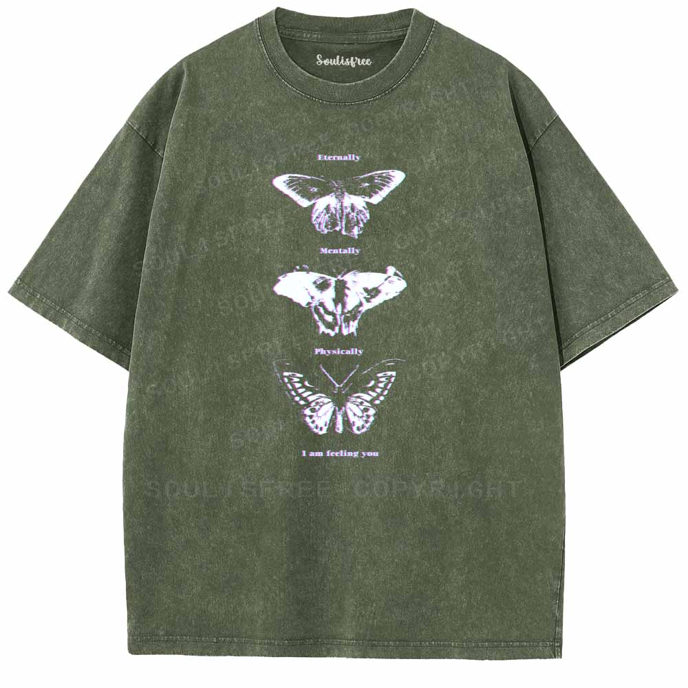 Soulisfree I Am Feeling You Washed Tee