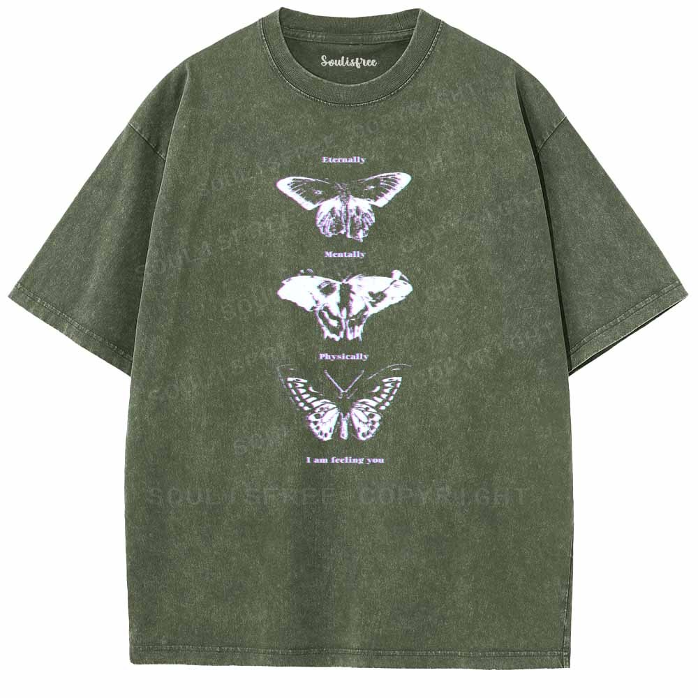 Soulisfree I Am Feeling You Washed Tee