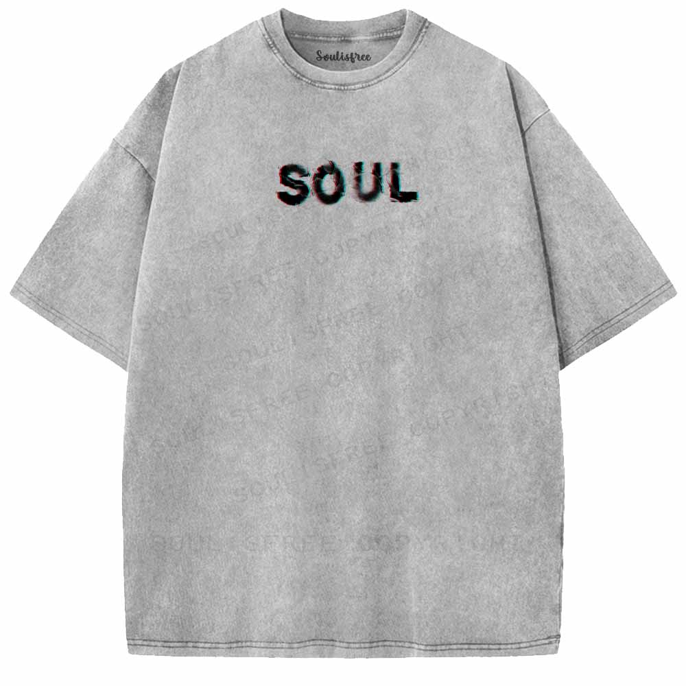 Soulisfree   SOUL Washed Tee